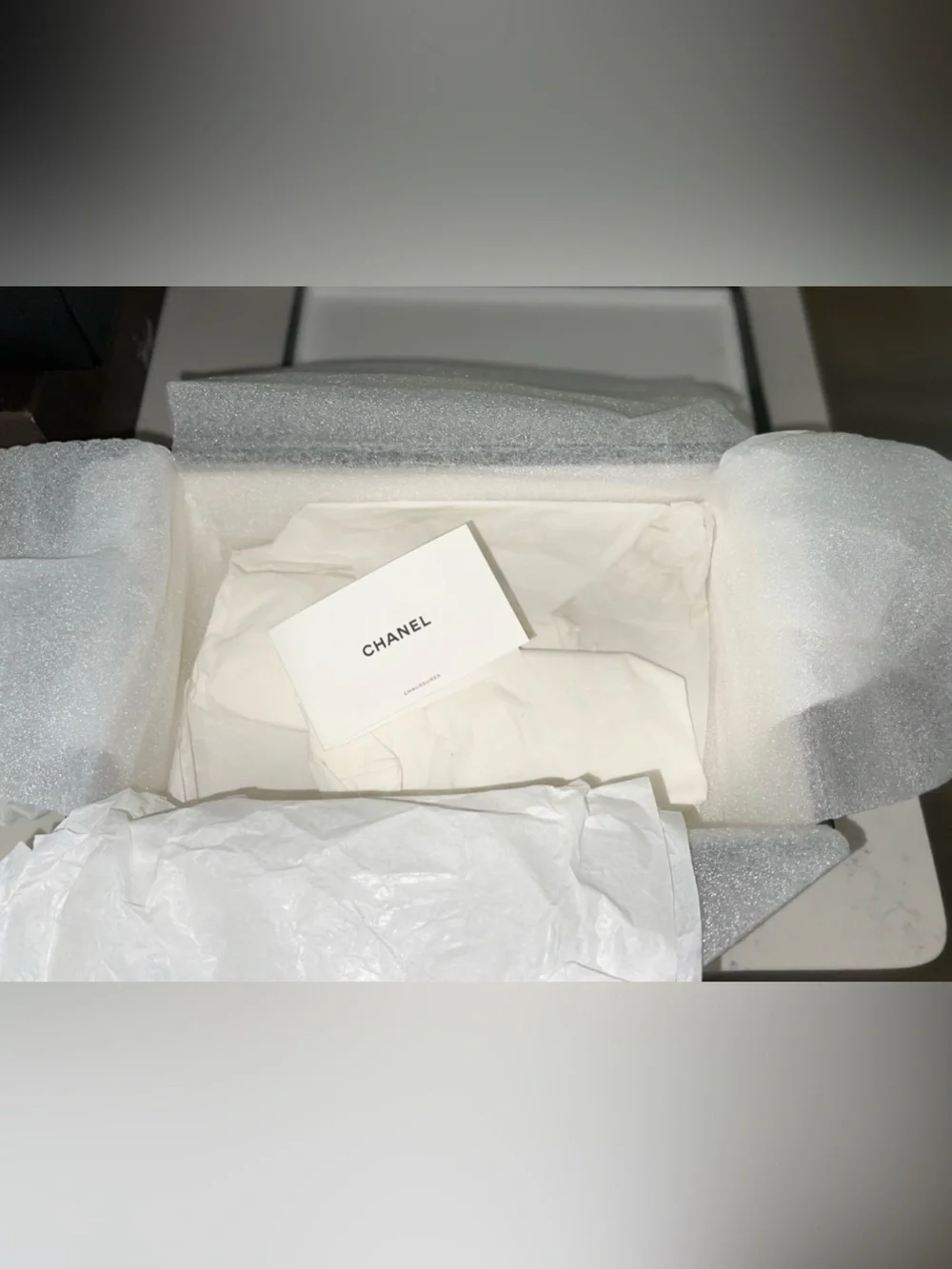 CHANEL Empty Storage Presentation Protective Display Box for Small Classic Bag